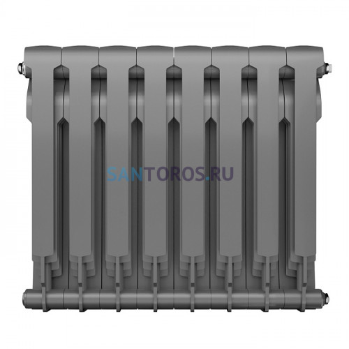 Радиатор Royal Thermo 500 х 8 секций BiLiner Silver Satin биметаллический секционный НС-1176319